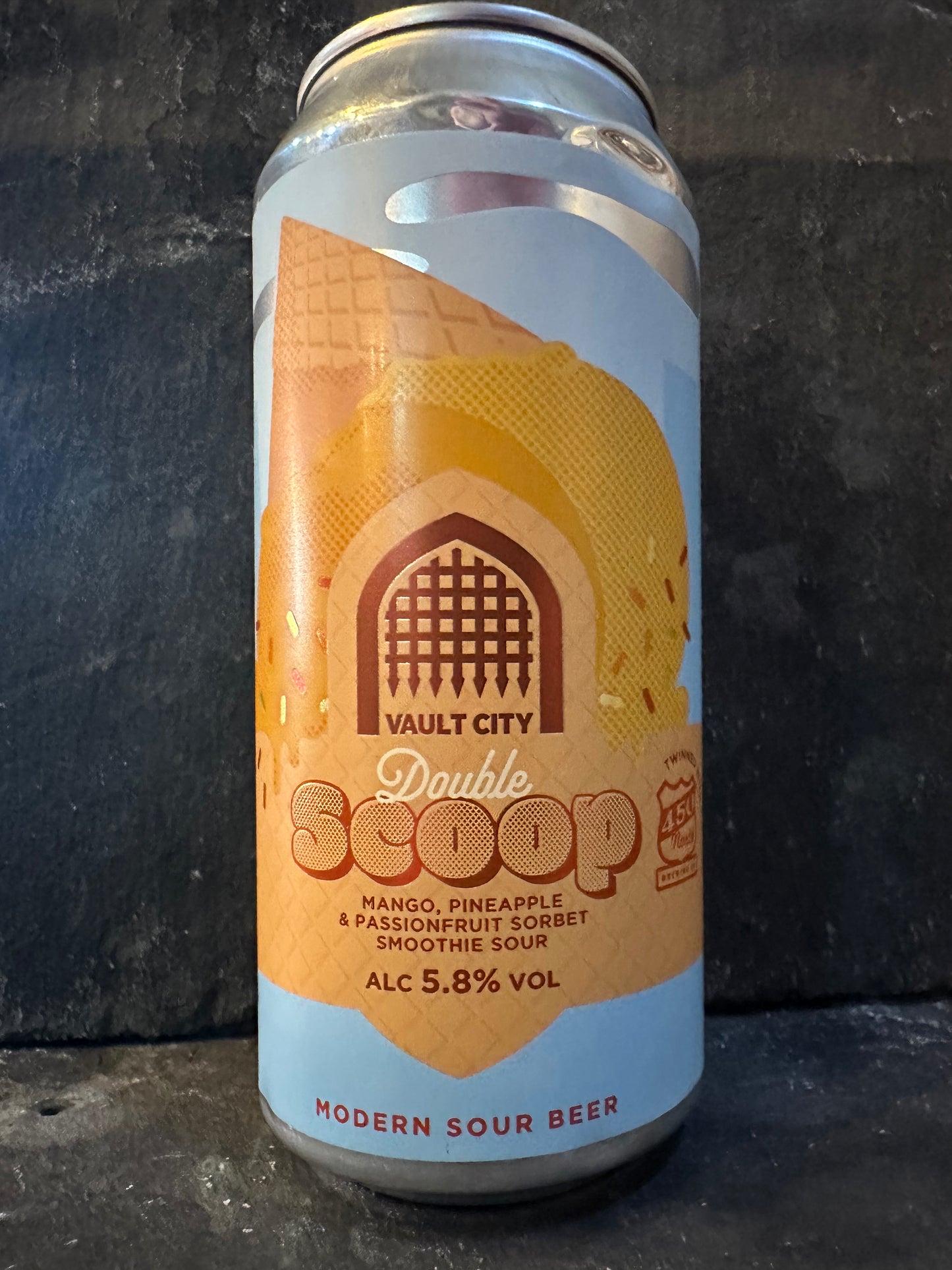 Double Scoop | Mango, Pineapple & Passionfruit Sorbet Smoothie Sour - Vault City