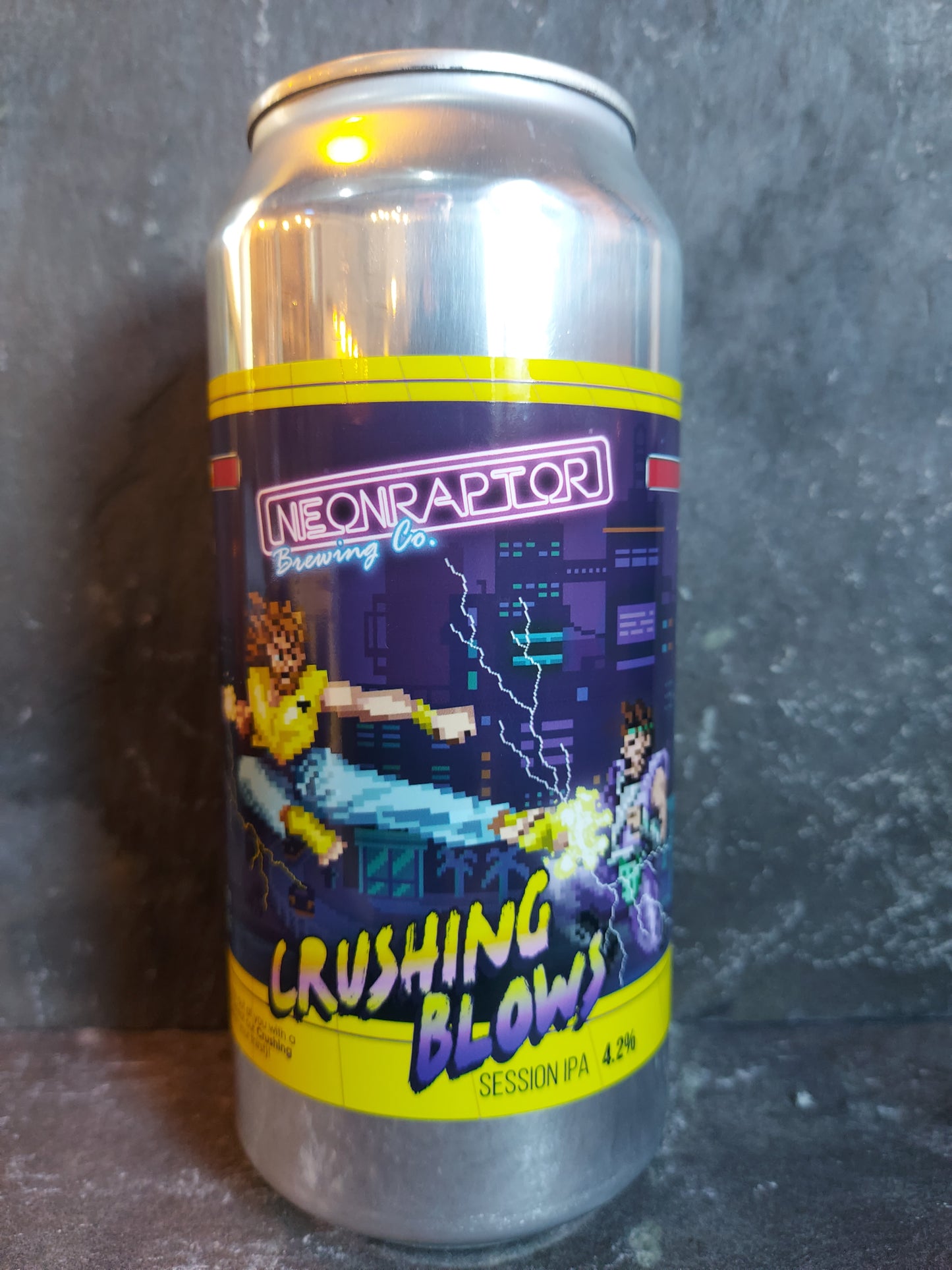 Crushing Blows - Neon Raptor