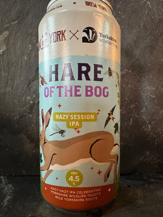 Hare Of The Bog - Brew York x Yorkshire Wildlife Trust