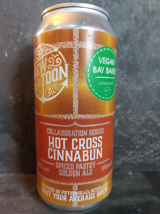 Hot Cross Cinnabun - Brew Toon