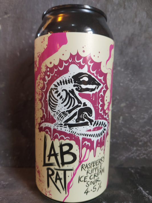 Lab Rat Raspberry Ripple Ice Cream Sour - Ossett
